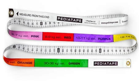 Pedia Pals Body Measuring Tape - Height Chart